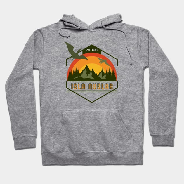 Jurassic Park Isla Nublar Hoodie by Jurassic Merch